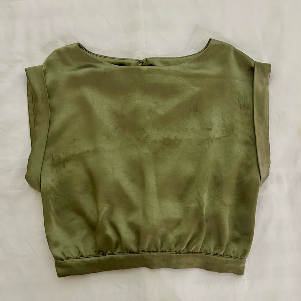 Line and Dot Elle Satin Top